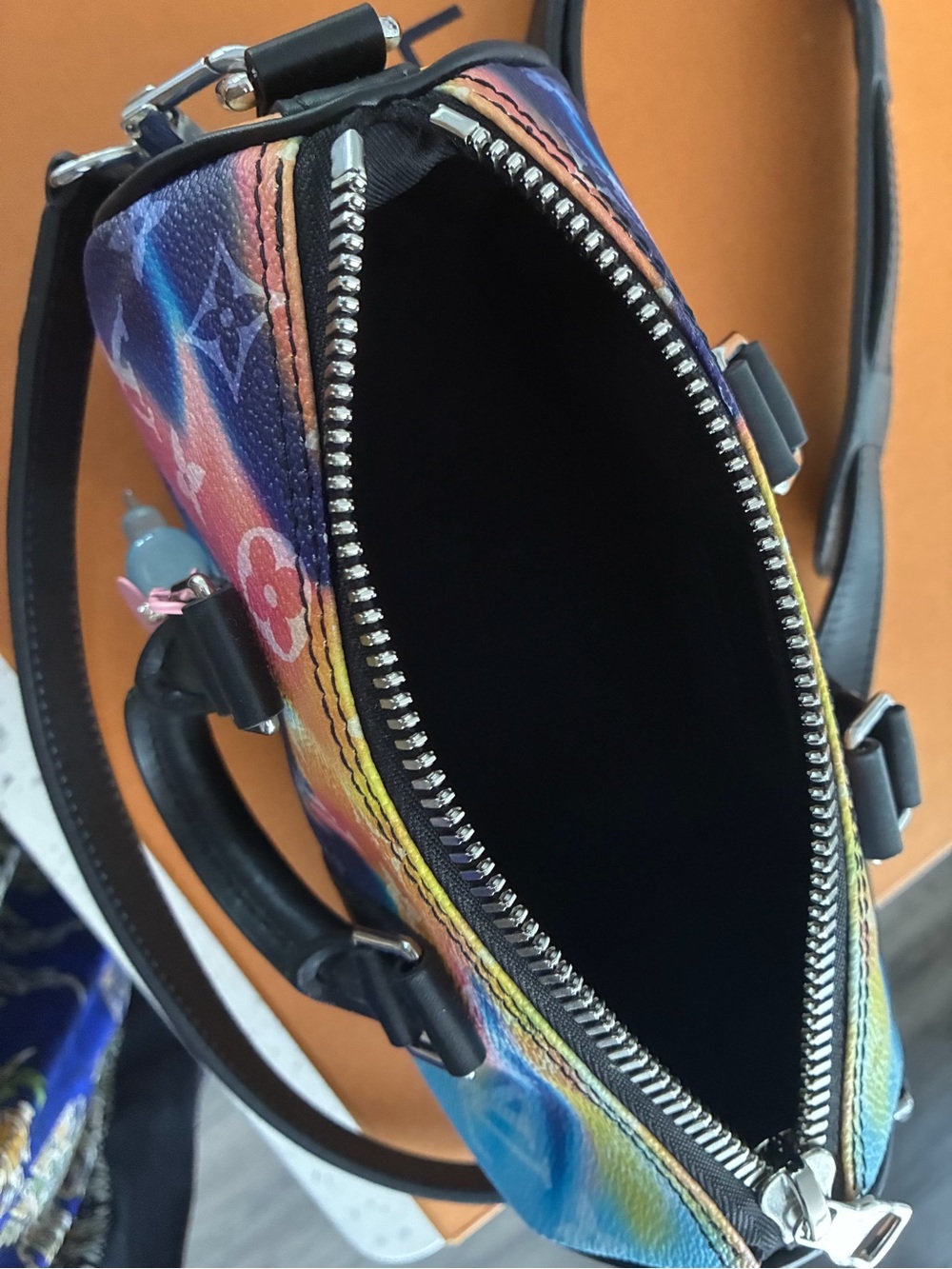 Louis Vuitton Sunset Monogram Keepall - Picture 8 of 8